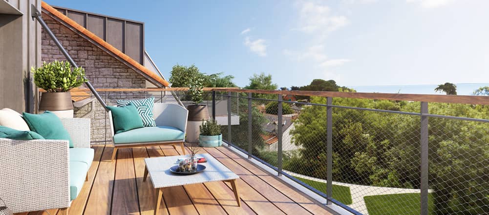 Investir mon épargne dans un appartement avec terrasse en démembrement de propriété en France site internet catalogue logements